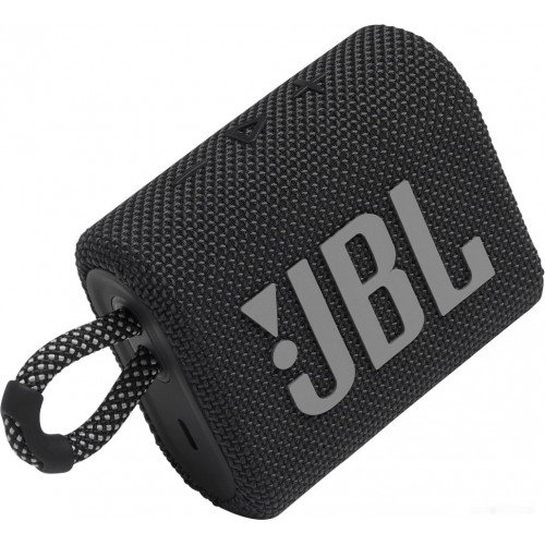 Портативная акустика JBL Go 3 (черный)