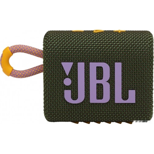 Портативная акустика JBL Go 3 (зеленый)