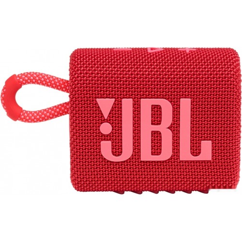 Портативная акустика JBL Go 3 (красный)