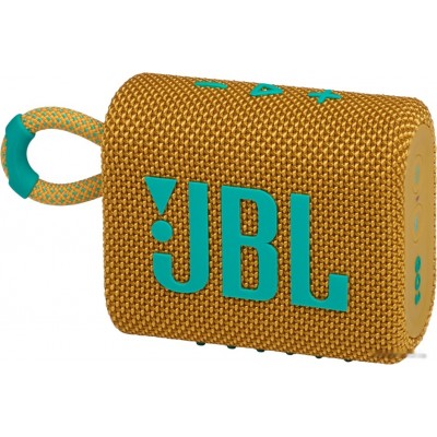 Портативная акустика JBL Go 3 (желтый)