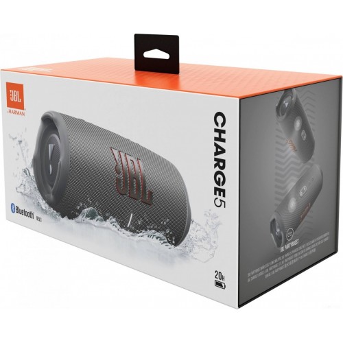 Портативная акустика JBL Charge 5 (серый)