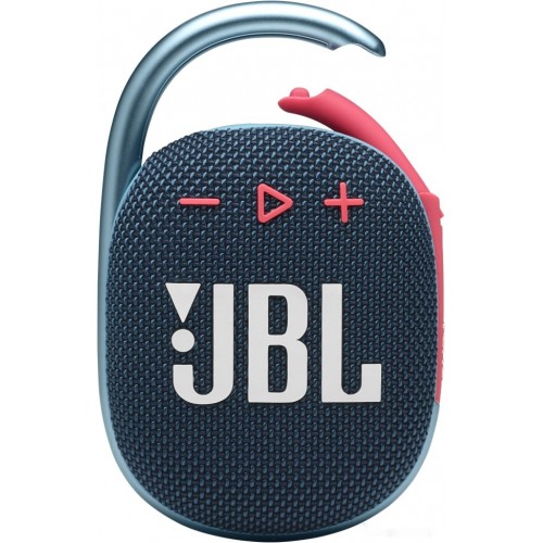 Портативная акустика JBL Clip 4 (темно-синий/розовый)
