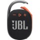 Портативная акустика JBL Clip 4 (черный/оранжевый)