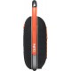 Портативная акустика JBL Clip 4 (черный/оранжевый)