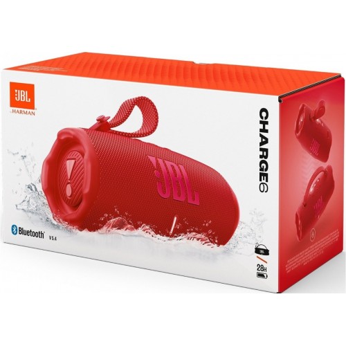 Портативная акустика JBL Charge 6 (красный)