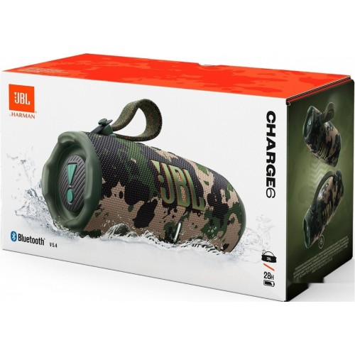 Портативная акустика JBL Charge 6 (камуфляж)