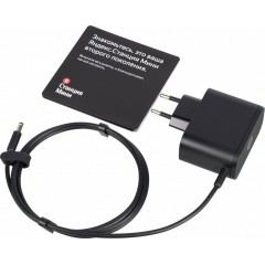 Умная колонка Яндекс Станция Мини 2 с часами (черный)