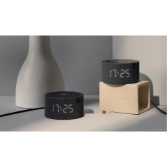 Умная колонка Яндекс Станция Мини 2 с часами (черный)