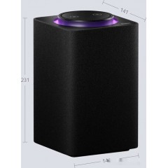 Умная колонка Яндекс Станция Макс (с хабом умного дома Zigbee, черный)