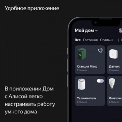 Умная колонка Яндекс Станция Макс (с хабом умного дома Zigbee, зеленый)