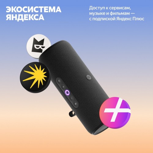 Умная колонка Яндекс Станция Стрит (черный)