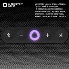 Умная колонка Яндекс Станция Стрит (черный)