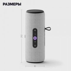 Умная колонка Яндекс Станция Стрит (серый)