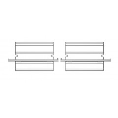 Телескопические направляющие Teka 41599011