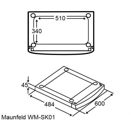 Соединительная планка Maunfeld WM-SK01