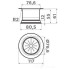 Горловина Omoikiri NA-04 AB-022