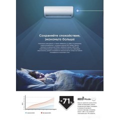 Кондиционер Midea Breezeless MSFA-09N8D6-I/MSFA-09N8D6-O