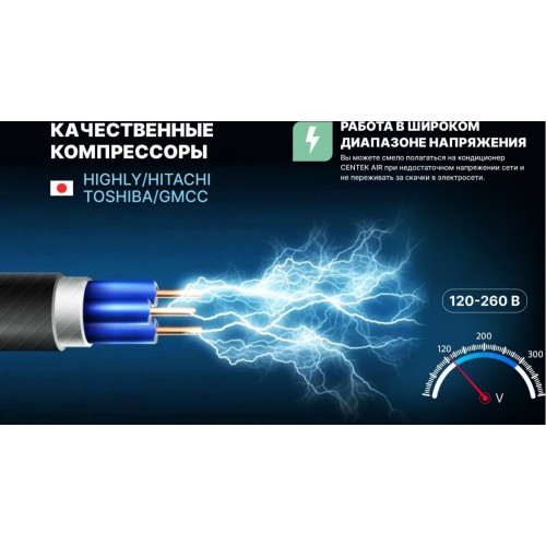 Кондиционер CENTEK CT-65I12