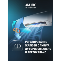 Сплит-система AUX Classic Inverter ASW-H07A4/BA-R2DI/AS-H07A4/BA-R2DI