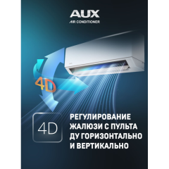 Сплит-система AUX Classic Inverter ASW-H24A4/BA-R2DI/AS-H24A4/BA-R2DI