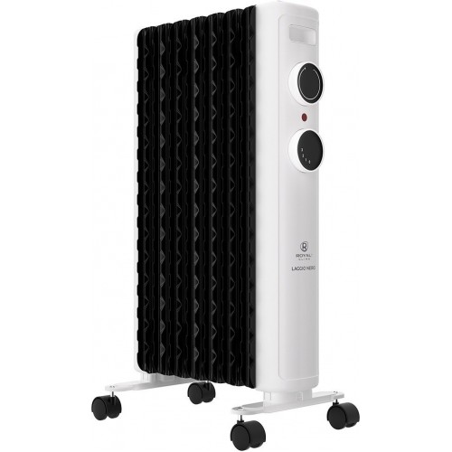 Масляный радиатор Royal Clima Laggio Nero ROR-LN7-1500M