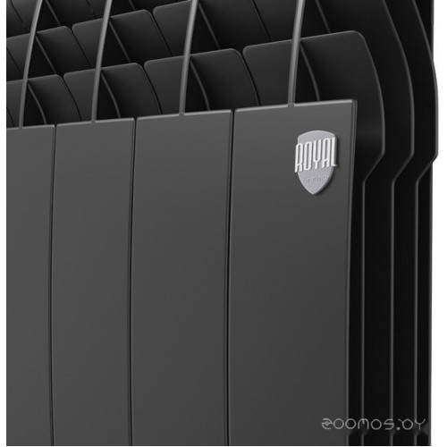 Радиатор Royal Thermo Biliner Alum 500 Noir Sable (4 секции)