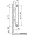 Радиатор Royal Thermo Ventil Compact VC11-500-800 (Bianco Traffico)