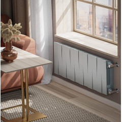Радиатор Royal Thermo PianoForte 300 Silver Satin (12 секций)