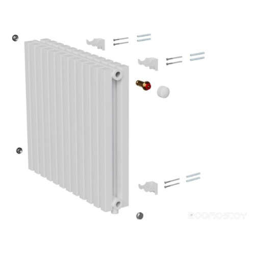 Радиатор Royal Thermo Shift Q30 VC2050 - 16 секций RAL9016