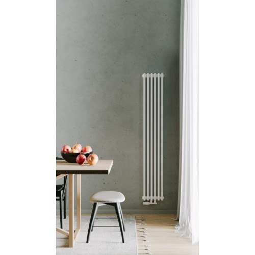 Радиатор РадиаТерм Виктория 3 (RTV15631 ребер 6, белый глянец)