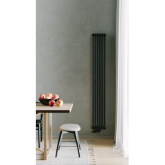 Радиатор РадиаТерм Виктория 3 (RTV18632 ребер 6, черный глянец)