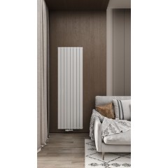 Радиатор РадиаТерм Франколи 1 (белый матовый, ребер 8)