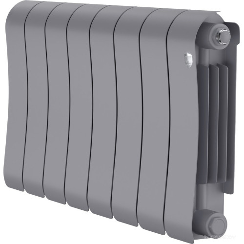 Радиатор Royal Thermo Infinity 300 Silver Satin - 8 секций
