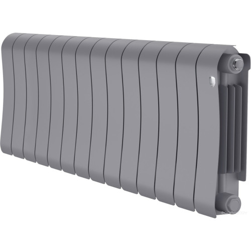 Радиатор Royal Thermo Infinity 300 Silver Satin - 14 секций