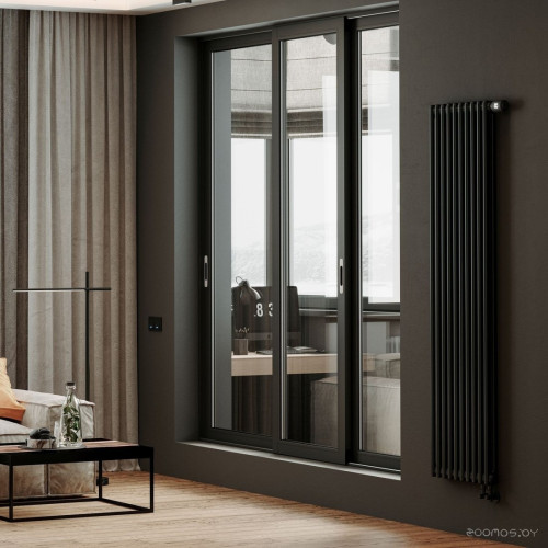 Радиатор Royal Thermo Insignia VC2180 - 12 секций RAL9005m