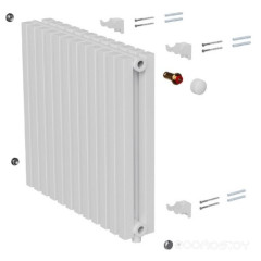 Радиатор Royal Thermo Shift Q30 VC2050 - 12 секций RAL9016