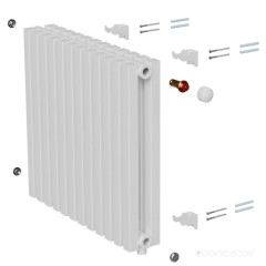 Радиатор Royal Thermo Shift Q30 VC2050 - 08 секций RAL9016