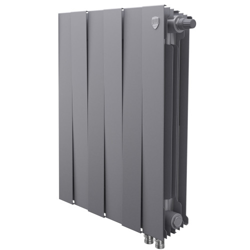 Радиатор Royal Thermo PianoForte 500 Silver Satin VDR80 - 6 секций