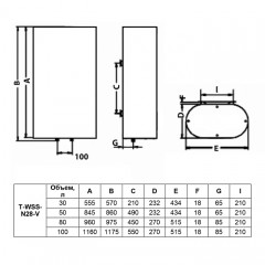 Водонагреватель Timberk T-WSS50-N28-V