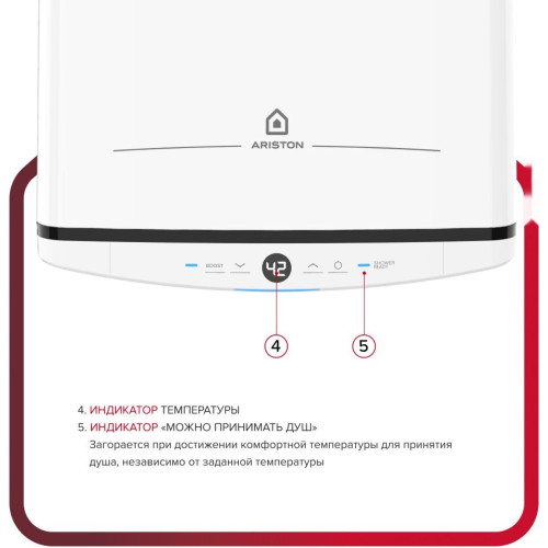 Водонагреватель Ariston Velis Tech Abse Dry 50