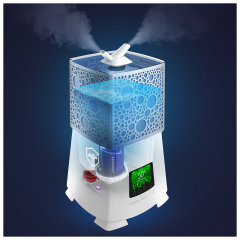 Увлажнитель воздуха Electrolux ecoBioComplex EHU-3915D YOGAhealthline 2.0