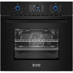 Комплект встраиваемой техники ZorG Technology BE10 LD black + электрическая панель ZorG Technology MS 163 bl