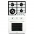 Комплект встраиваемой техники ZorG Technology BE6 white + варочная панель ZorG Technology BP6 FDW white