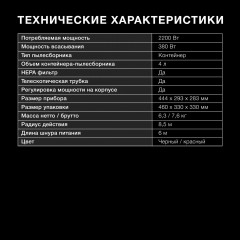 Пылесос Hyundai HYV-C2645