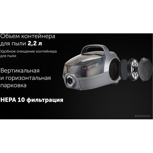 Пылесос Polaris PVC 2103 (серебристый)