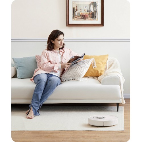Робот-пылесос Roborock Q7+ (русская версия, белый)
