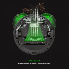 Робот-пылесос JVC JH-VR520 (черный)