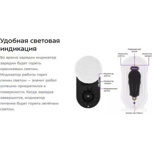 Робот-пылесос Kitfort KT-5182