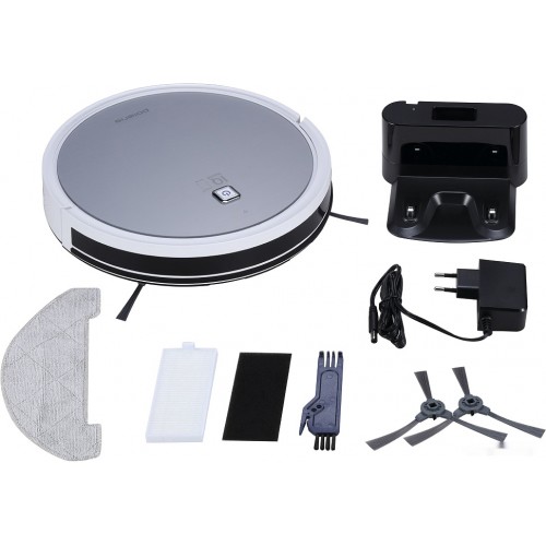 Робот-пылесос Polaris PVCR 4105 WI-FI IQ Home Aqua (серебристый)
