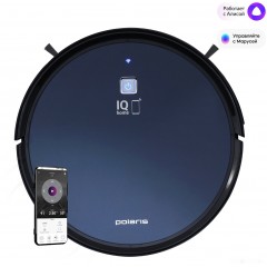 Робот-пылесос Polaris PVCR 0726 WI-FI IQ Home Gyro (синий)